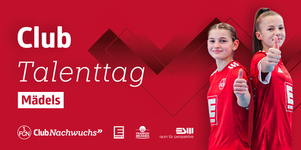 Cover 1. FCN Mädels Talent-Tag